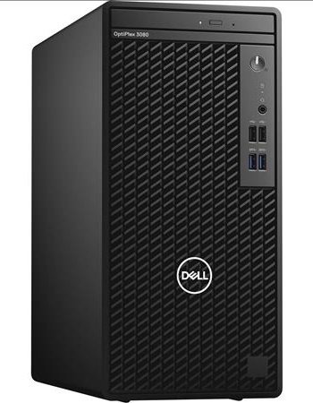 Dell Optiplex 3080MT i5-10500 8GB 256SSD USB3.2 DP/HDMI DOS