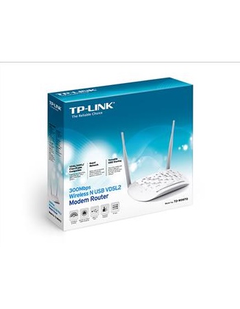 TP-Link TD-W9970 300Mbps 4Port Ethernet VDSL2/ADSL2+ USB Modem Router